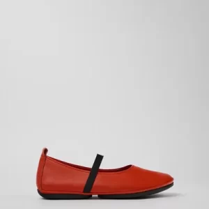 Right Red Ballerinas for Women - Autumn / Winter collection