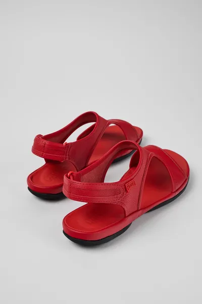 Right Red Sandals for Women - Autumn / Winter collection - Image 2