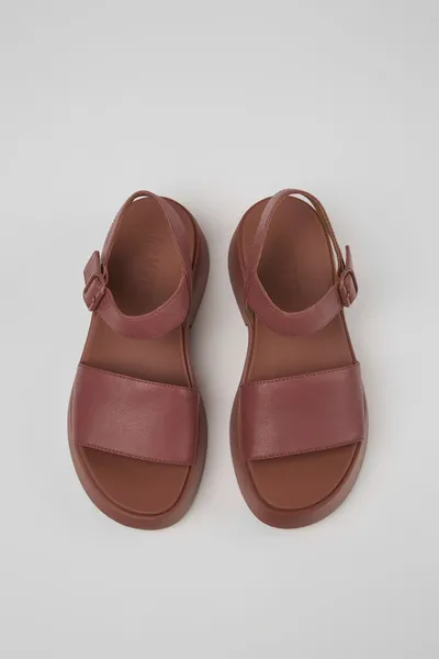 Red Sandals for Women - Autumn / Winter collection - Image 3