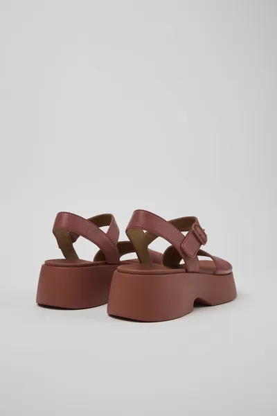 Red Sandals for Women - Autumn / Winter collection - Image 2