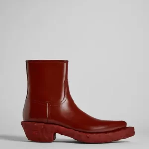 Venga Burgundy Ankle Boots for Men - Autumn / Winter collection