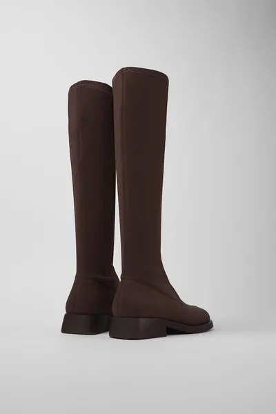 Dana Burgundy Boots for Women - Autumn / Winter collection - Image 2