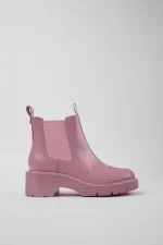 Milah Pink Ankle Boots for Women - Autumn / Winter collection