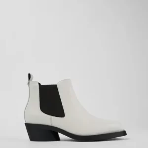 Bonnie White Ankle Boots for Women - Autumn / Winter collection