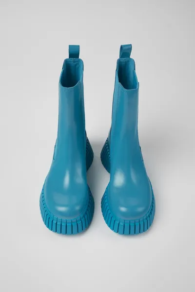 Blue Ankle Boots for Women - Autumn / Winter collection - Image 3