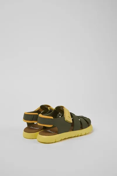 oruga Green Sandals for Kids - Autumn / Winter collection - Image 2