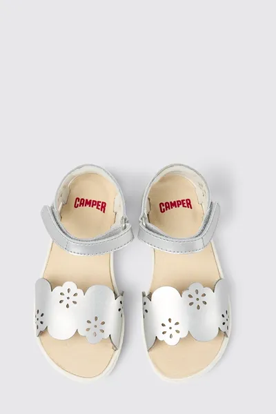 Grey Sandals for Kids - Autumn / Winter collection - Image 2