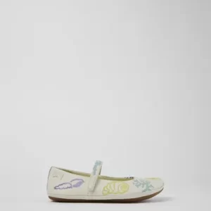 Twins White Ballerinas for Kids - Autumn / Winter collection