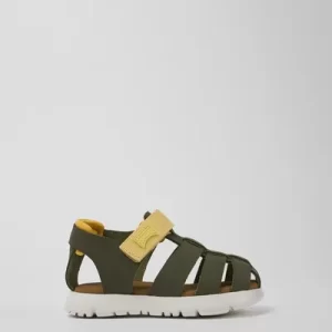 oruga Green Sandals for Kids - Autumn / Winter collection
