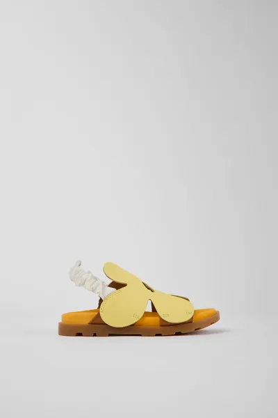 Brutus Yellow Sandals for Kids - Autumn / Winter collection
