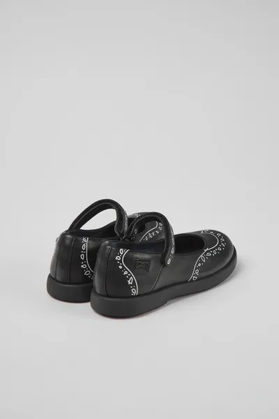 Twins Black Ballerinas for Kids - Autumn / Winter collection - Image 2