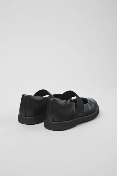 Twins Black Ballerinas for Kids - Autumn / Winter collection - Image 2