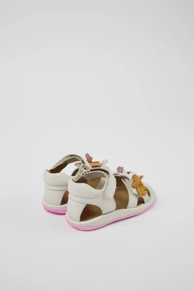 Twins White Sandals for Kids - Autumn / Winter collection - Image 2