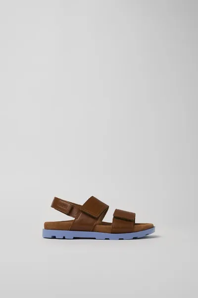 Brutus Brown Sandals for Kids - Autumn / Winter collection
