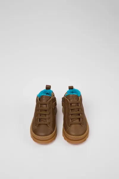 Brutus Brown Casual Shoes for Kids - Autumn / Winter collection - Image 3