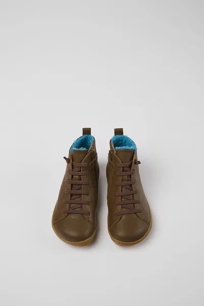 Peu Brown Boots for Kids - Autumn / Winter collection - Image 3